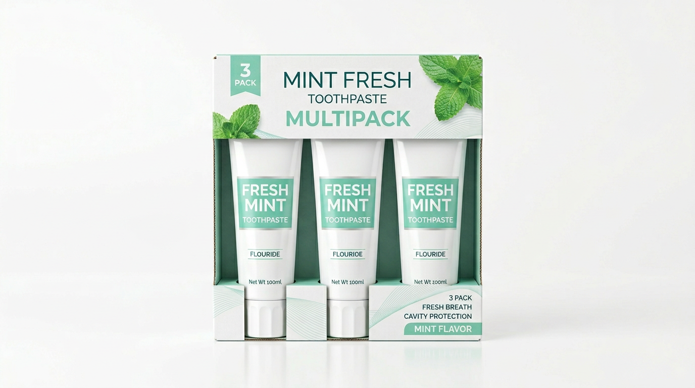 Family Toothpaste Pack (3 x 150 g)